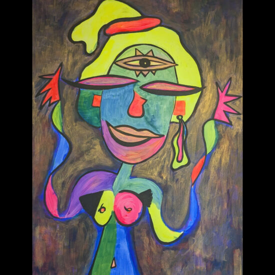 Naska - moonlight on sun 60_80cm